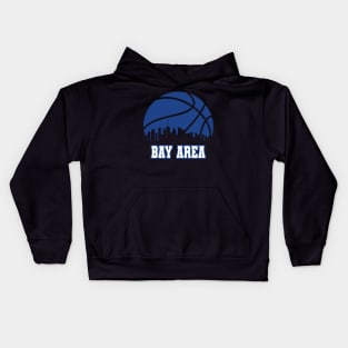 Bay Area Basketball Retro Kids Hoodie